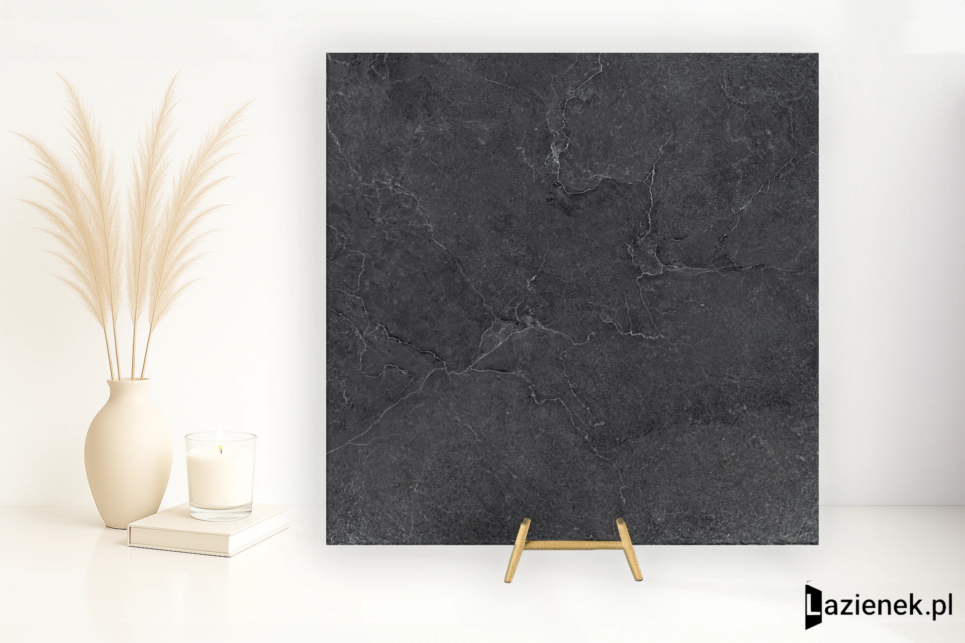 Cotto D'este Lithos Carbon naturalna 90x90 cm gr. 14 mm - płytka rektyfikowana / EGGLT00